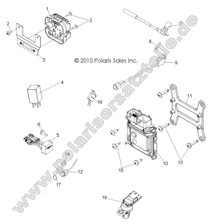 Electrical, Regulator, Relays, Sensors and ECU