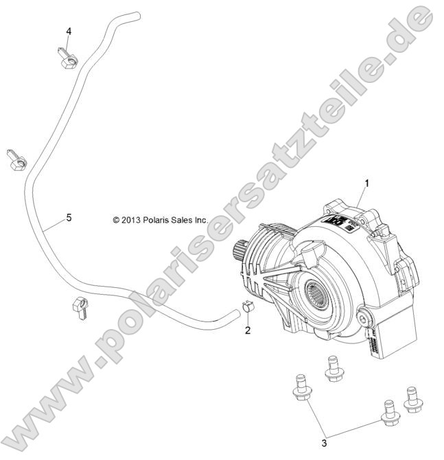 Drive Train, Front Gearcase Mounting