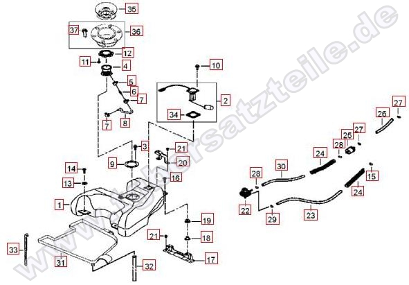 Benzintank bis FIN 002322