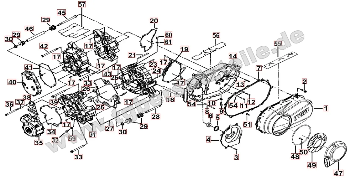 Motorgehäuse Motorgehäuse