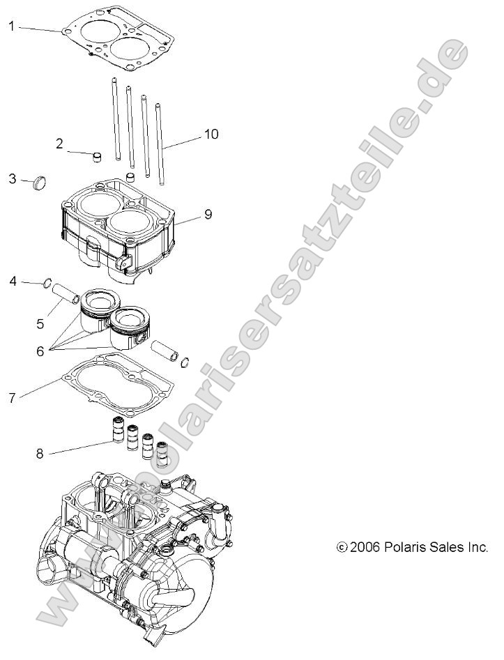 Engine, Piston and Cylinder Engine, Piston and Cylinder
