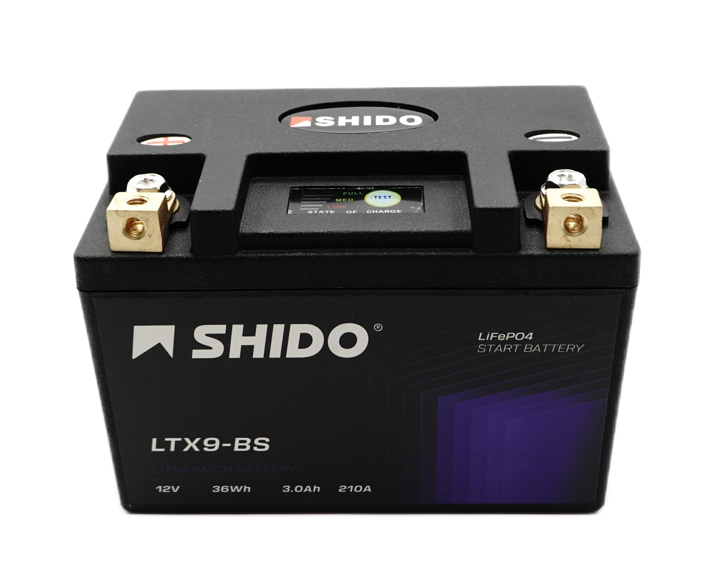Shido-LTX9-BS-Lithium-Ionen-Batterie-12V-LiFePO4-5943 Shido LTX9-BS Lithium Ionen Batterie 12V LiFePO4 (YTX9-BS, FTX9-BS)