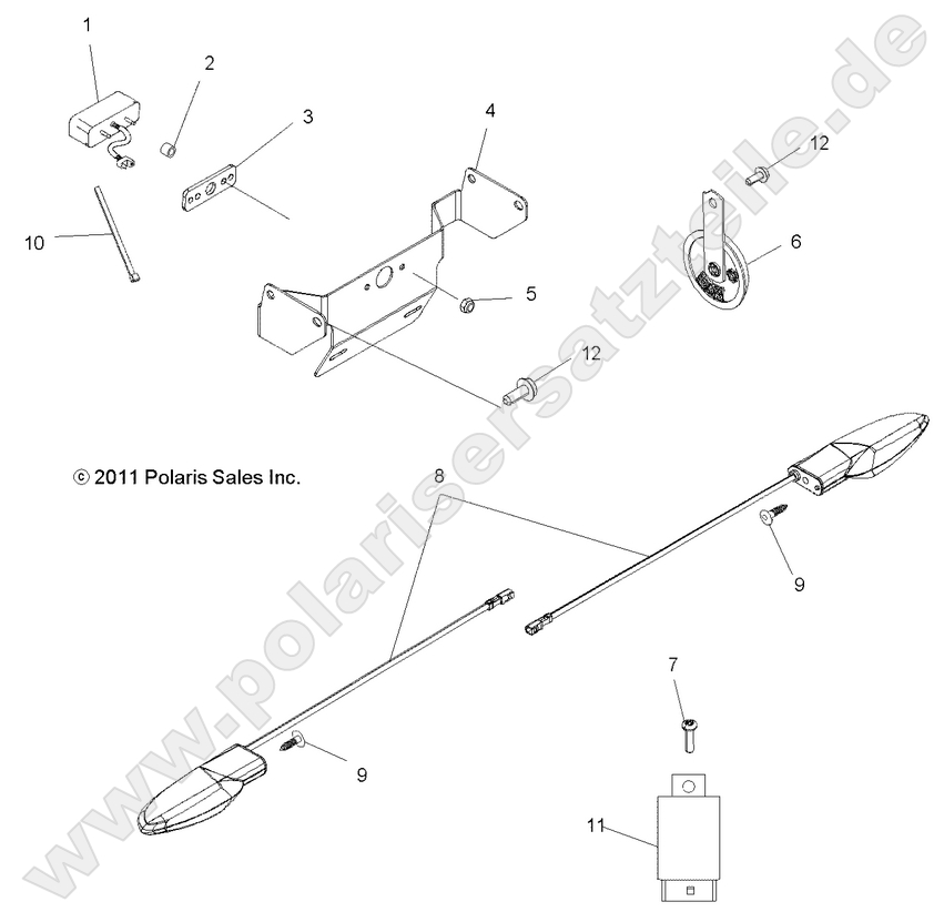 ELECTRICAL, TURN SIGNALS and HORN