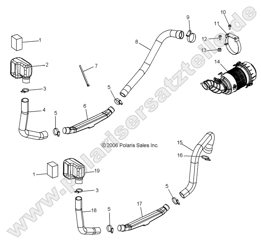 Engine and Clutch Air Intake