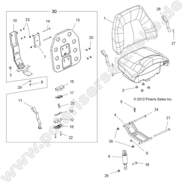 BODY, SEAT, PASSENGER BODY, SEAT, PASSENGER