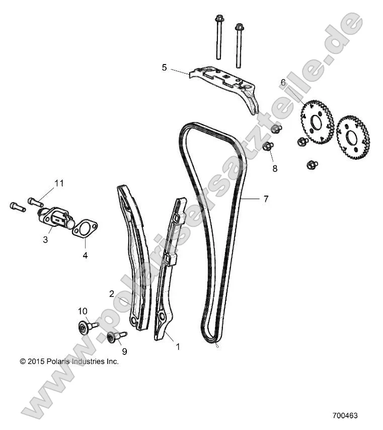 Engine, Cam Chain and Tensioner Engine, Cam Chain and Tensioner