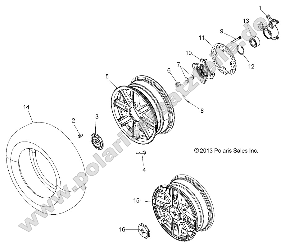 Wheels, Front and Hub Wheels, Front and Hub