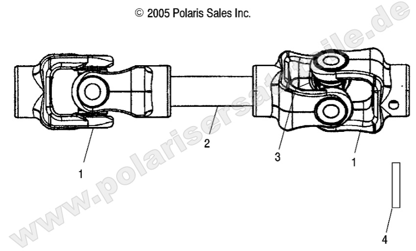 DRIVE TRAIN, REAR PROP SHAFT DRIVE TRAIN, REAR PROP SHAFT
