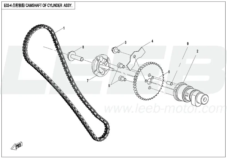 Steuerkette - Nockenwelle Steuerkette - Nockenwelle