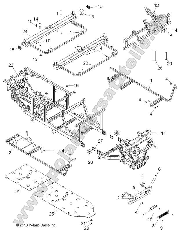 Chassis, Frame and Front Bumper