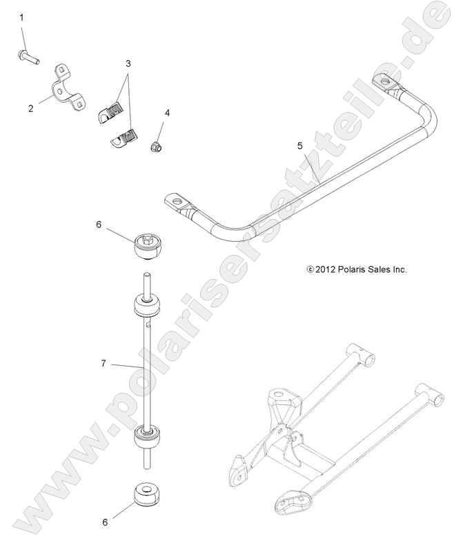 SUSPENSION, STABILIZER BAR