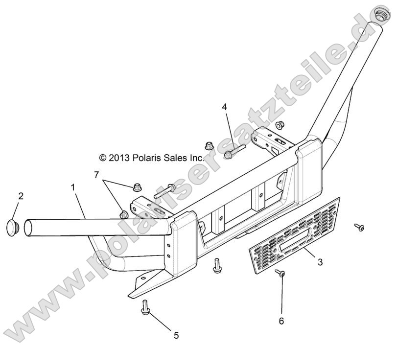 Chassis, Front Bumper Chassis, Front Bumper