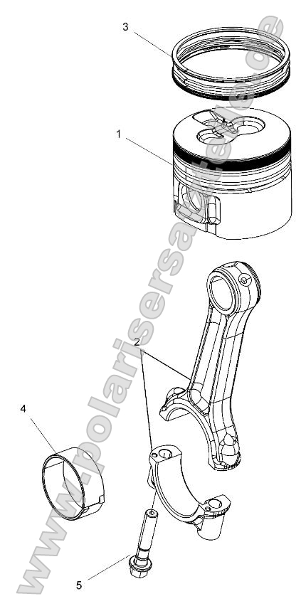 Engine, Connecting Rod and Piston Set Engine, Connecting Rod and Piston Set