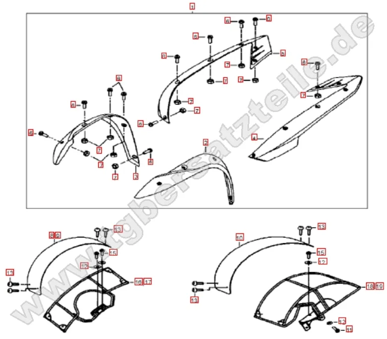 Kotflügelverbreiterung-Kotflügel vo. und hi. Kotflügelverbreiterung-Kotflügel vo. und hi.