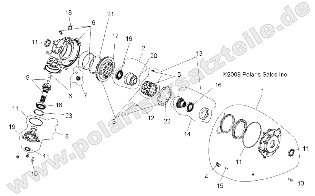 GEARCASE, FRONT GEARCASE, FRONT