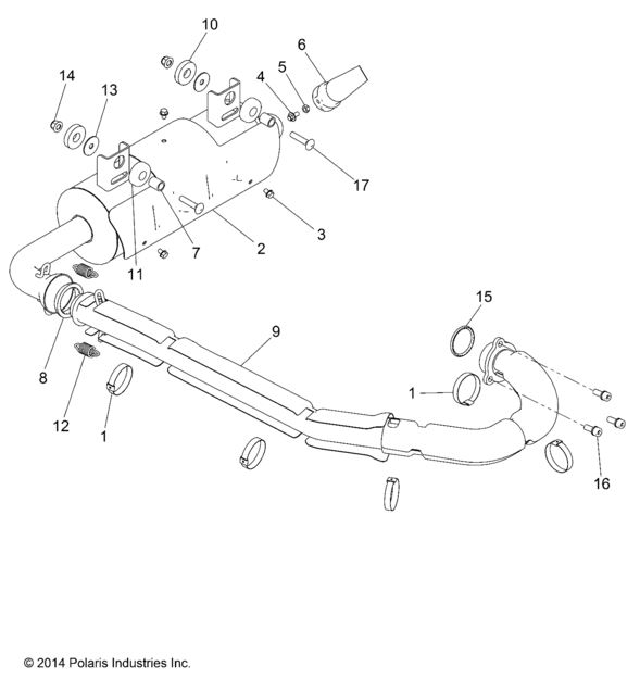 Engine, Exhaust System