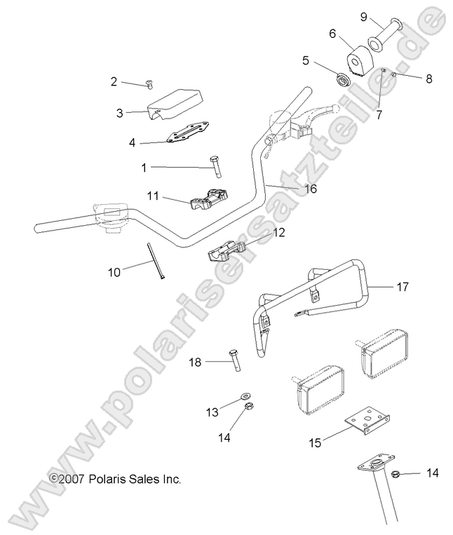 STEERING, HANDLEBAR and CONTROLS