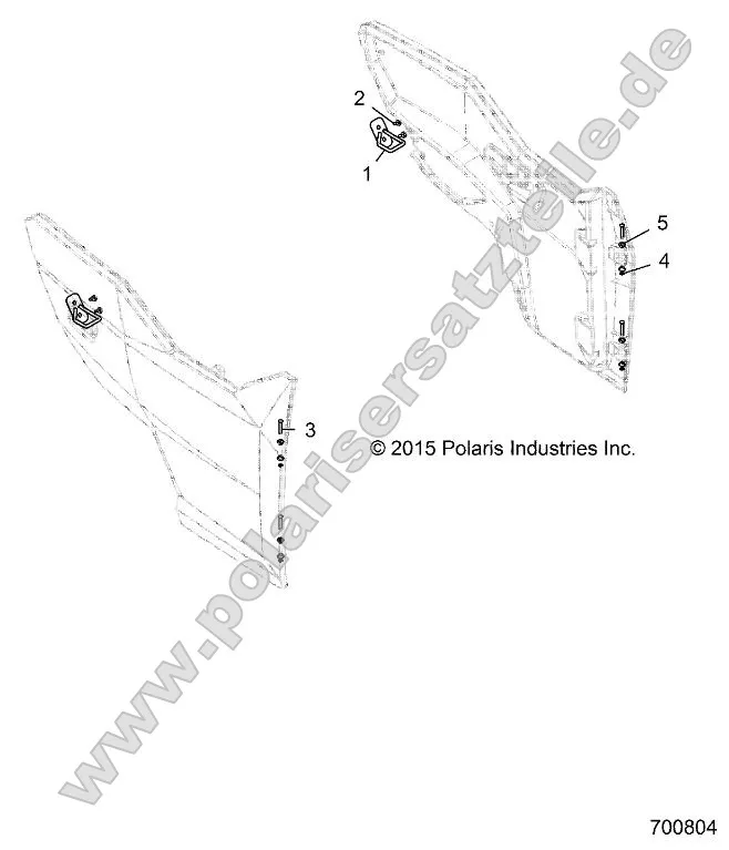 Body, Door Mounting, Front Body, Door Mounting, Front