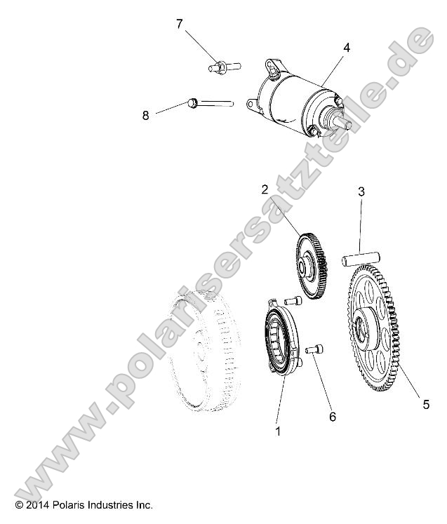 Engine, Starter Drive