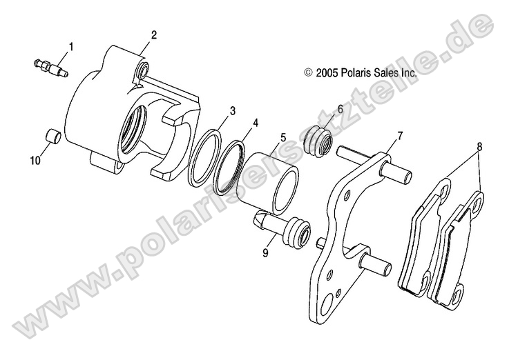FRONT BRAKE CALIPER FRONT BRAKE CALIPER