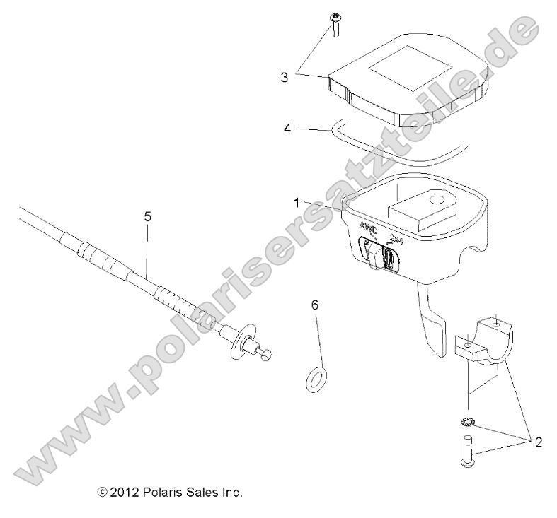 Steering, Controls, Throttle Asm. and Cable Steering, Controls, Throttle Asm. and Cable