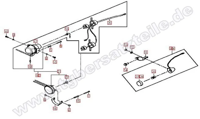 Scheinwerfer-Blinker vorne