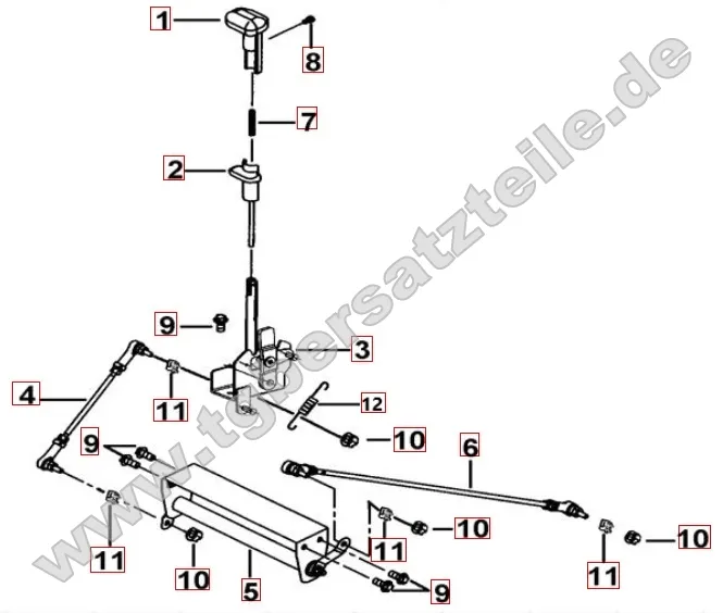 Gangschalthebel Gangschalthebel