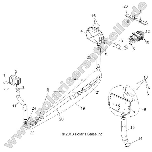 Engine, Clutch Air Intake
