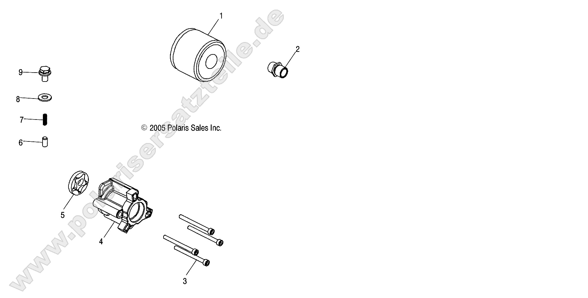 ENGINE, OIL PUMP ENGINE, OIL PUMP