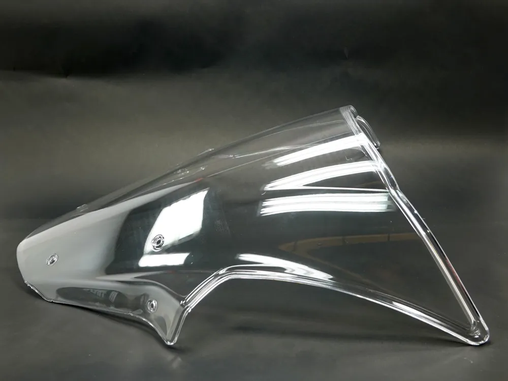 TMP Racing Verkleidungsscheibe / Windschild Transparent - Kawasaki ZX10R Ninja 2011-15