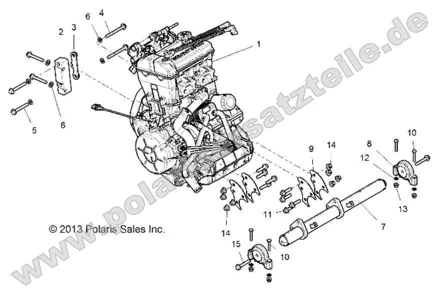 Engine, Mounting Engine, Mounting