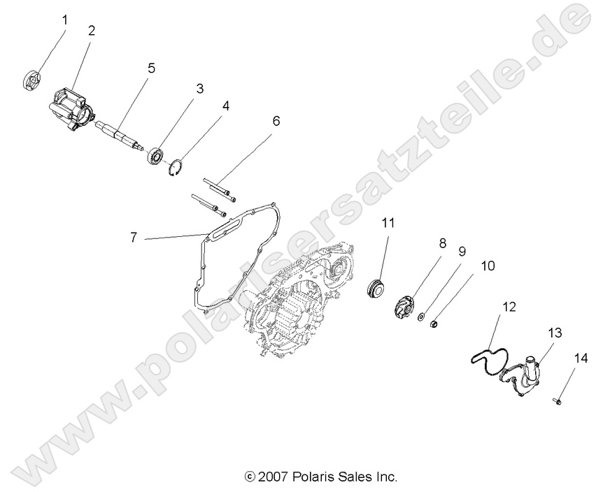 ENGINE, OIL PUMP and WATER PUMP ENGINE, OIL PUMP and WATER PUMP