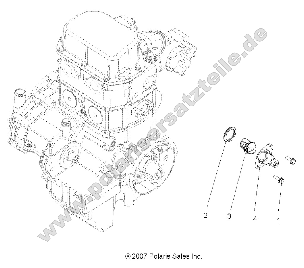Engine, Cooling System Thermostat Engine, Cooling System Thermostat