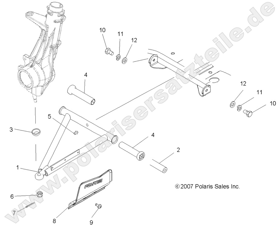 SUSPENSION, A-ARM and STRUT MOUNTING