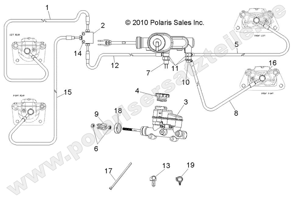 BRAKES, LINES and MASTER CYLINDER