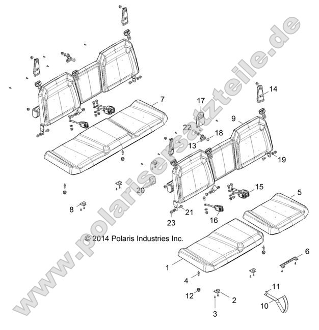 Body, Seat and Base Body, Seat and Base