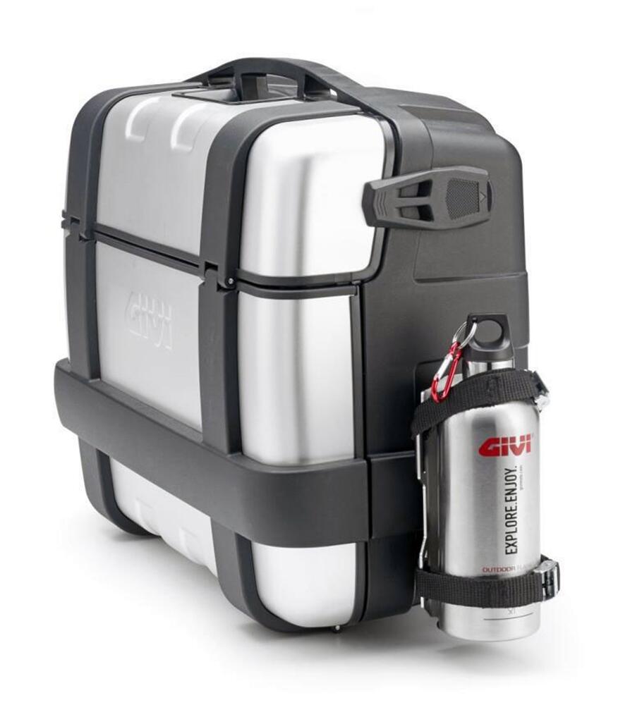 Givi Edelstahl Flaschenhalterung E162 für Trinkflasche STF500S