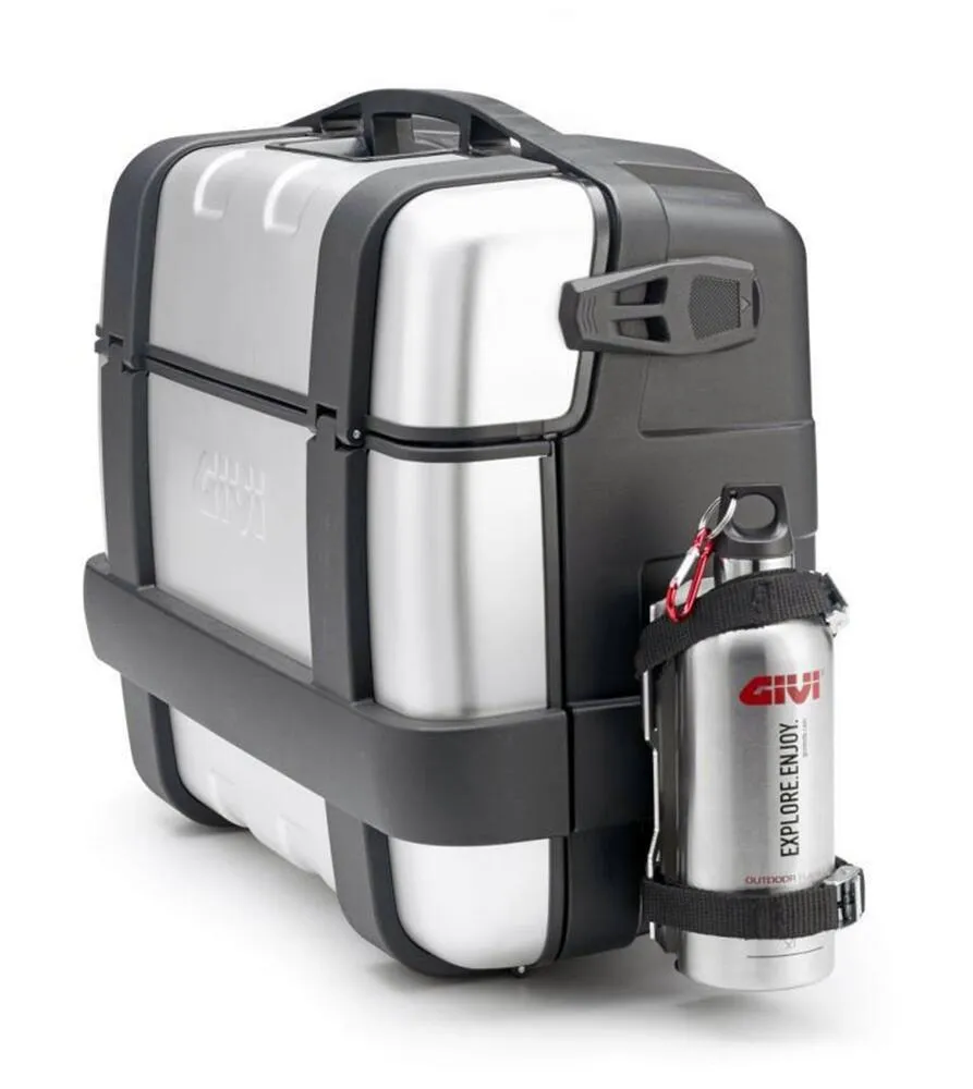 Givi Edelstahl Flaschenhalterung E162 für Trinkflasche STF500S