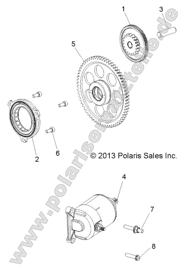 Engine, Starter Drive Engine, Starter Drive