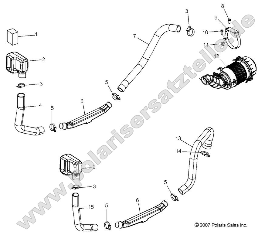Engine, Clutch Air Intake