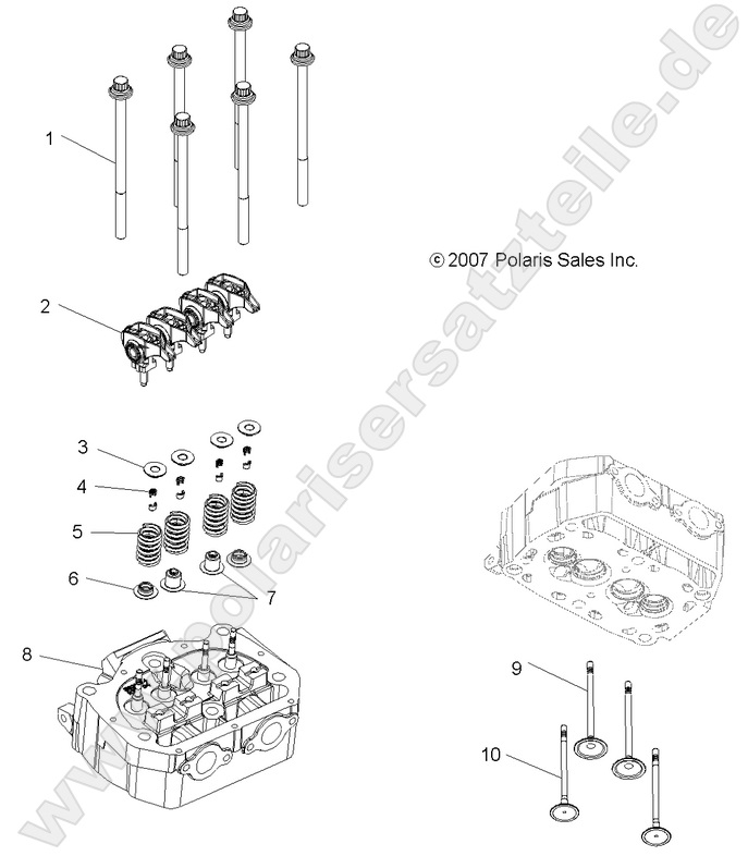 ENGINE, VALVES ENGINE, VALVES