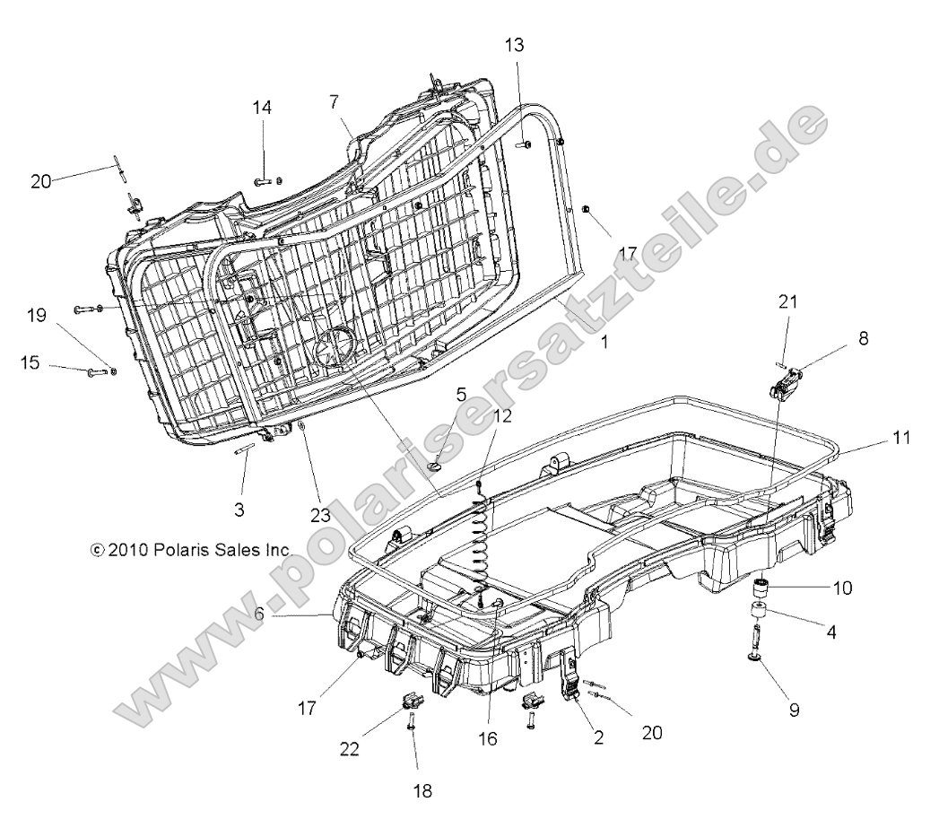 Body, Front Cargo Box Body, Front Cargo Box