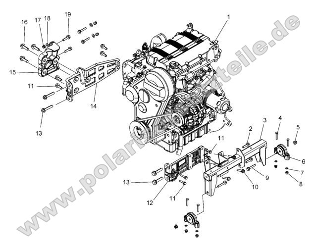 Engine, Mounting Engine, Mounting
