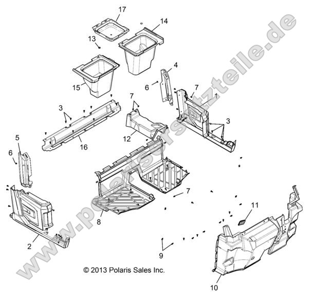 Body, Floor, Front Body, Floor, Front