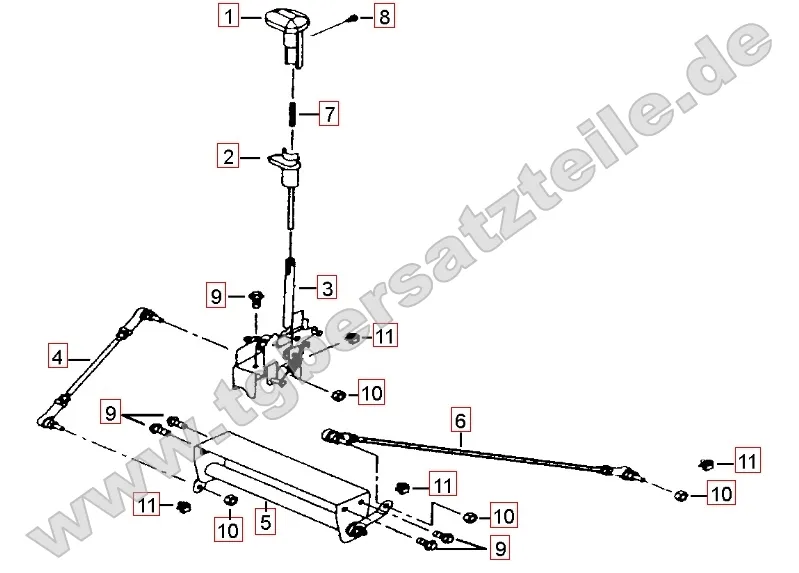 Gangschalthebel Gangschalthebel