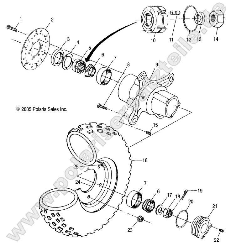 WHEELS, FRONT WHEELS, FRONT