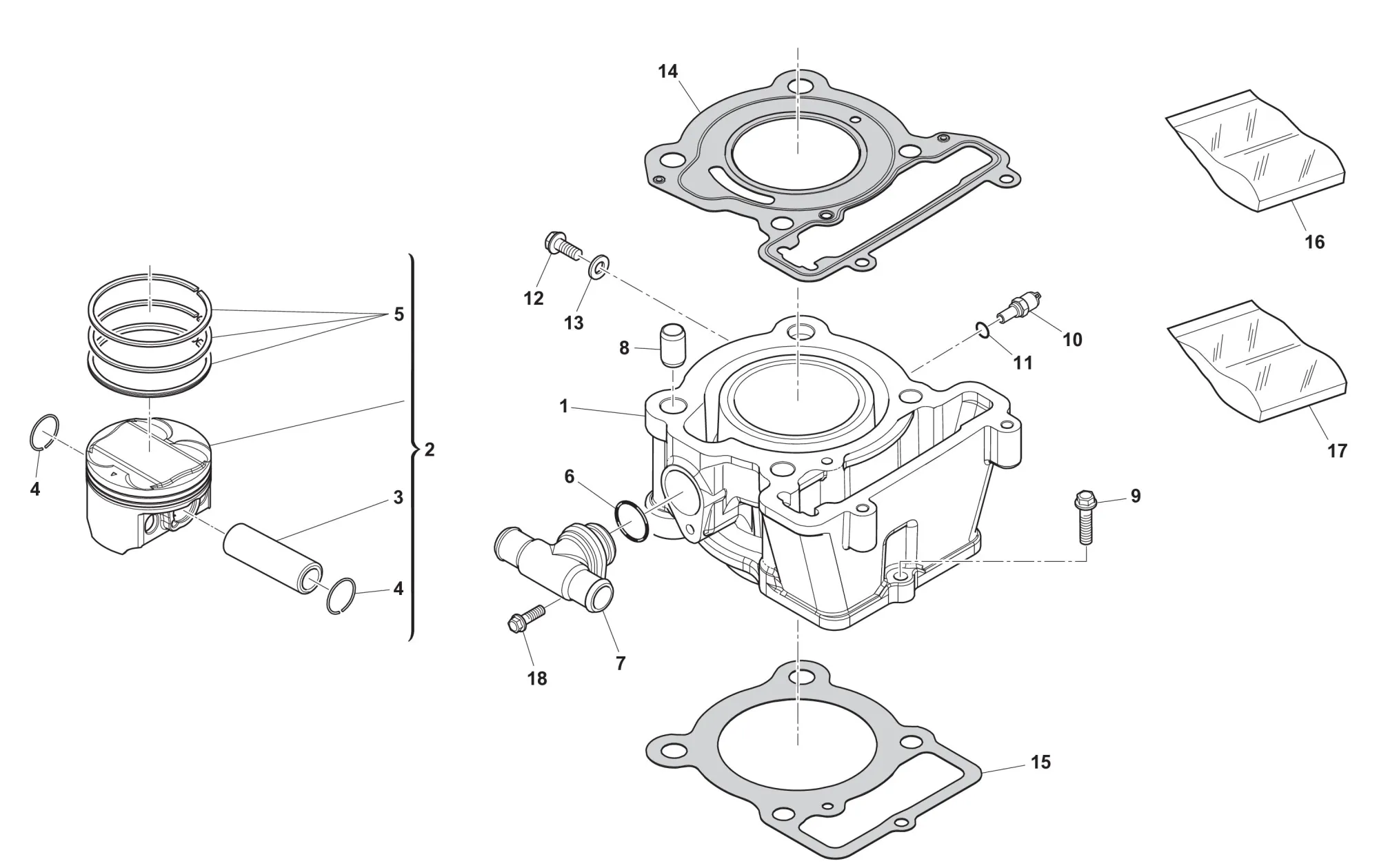 Zylinder - Kolben Zylinder - Kolben