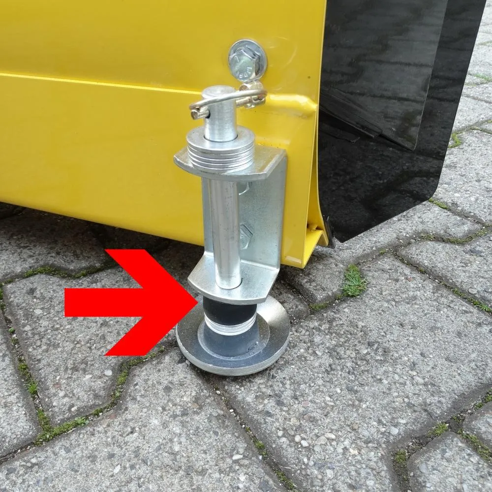 Moose Utility Division Gleitteller Gummi Distanzringe - passend für Moose Plow Schneeschild