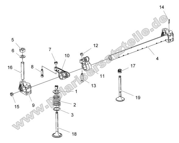 Engine, Rocker Arm and Valves Engine, Rocker Arm and Valves