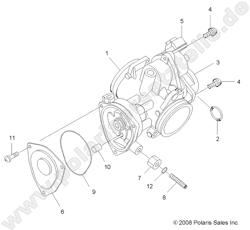 ENGINE, THROTTLE BODY